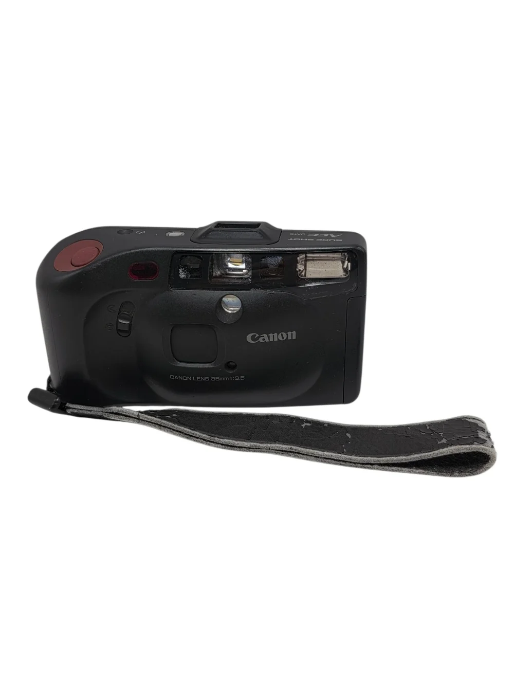 Canon Sure Shot ACE Date 35mm Point & Shoot Film Camera Fully Tested Functional